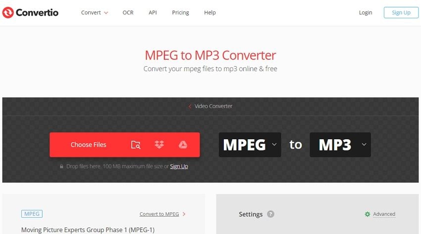 Convertidor de mpeg4 a mp3 online