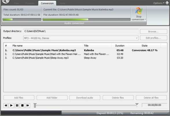 Convertidor en línea gratuito de OGG a MP3 - VSDC Free Audio Converter