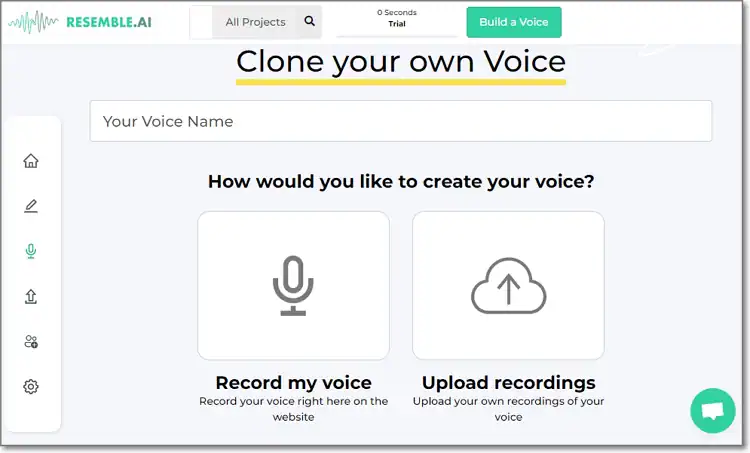 voice changer different demands resembleai