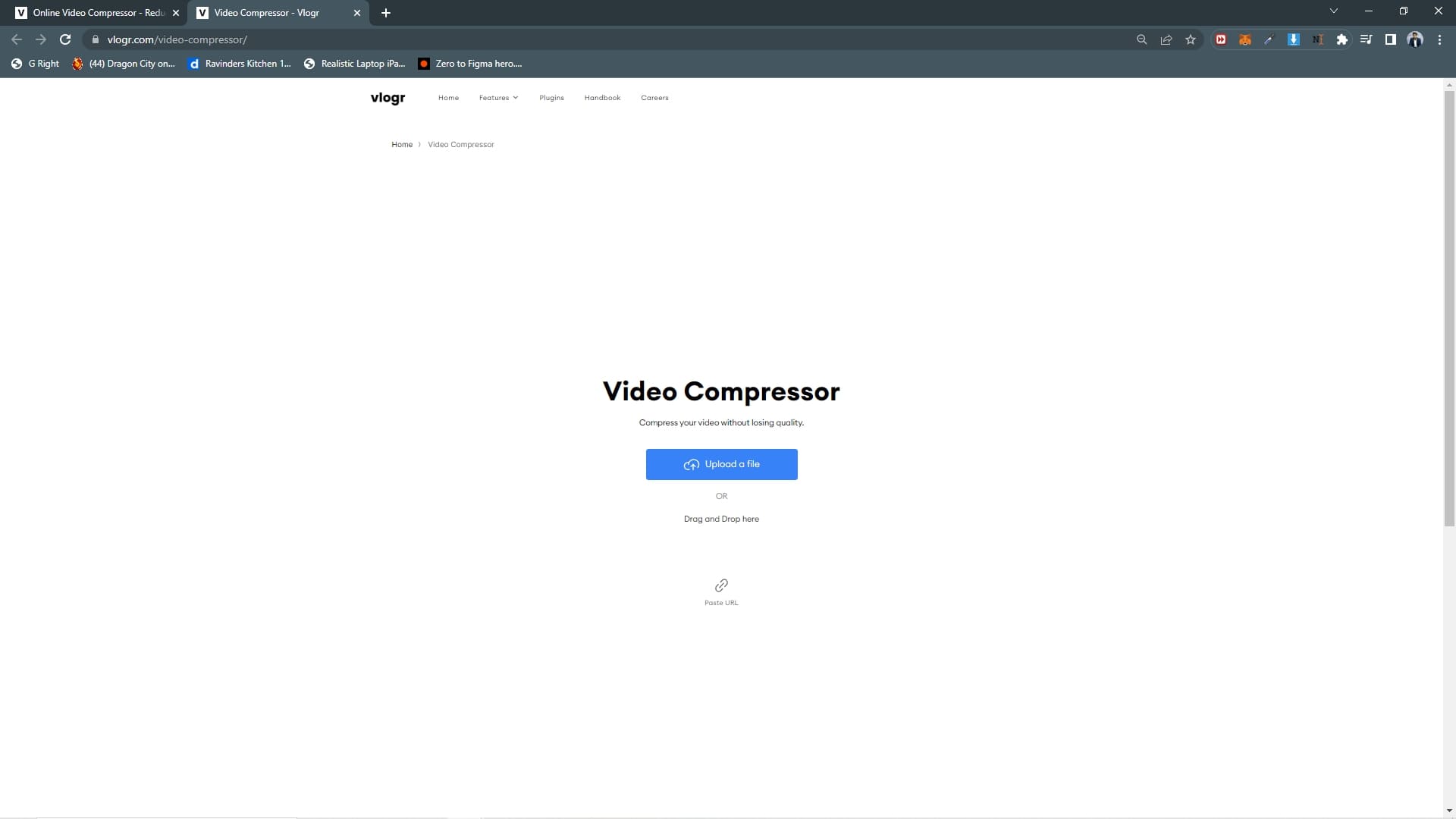 how to online compress tool