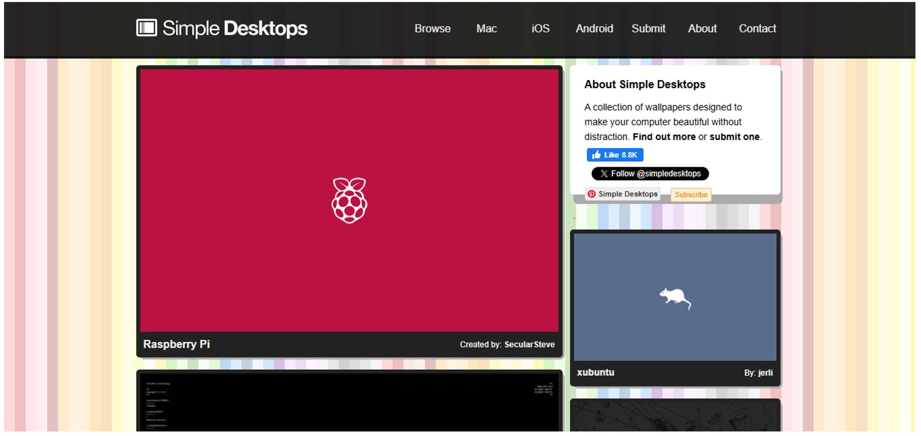 simple desktops