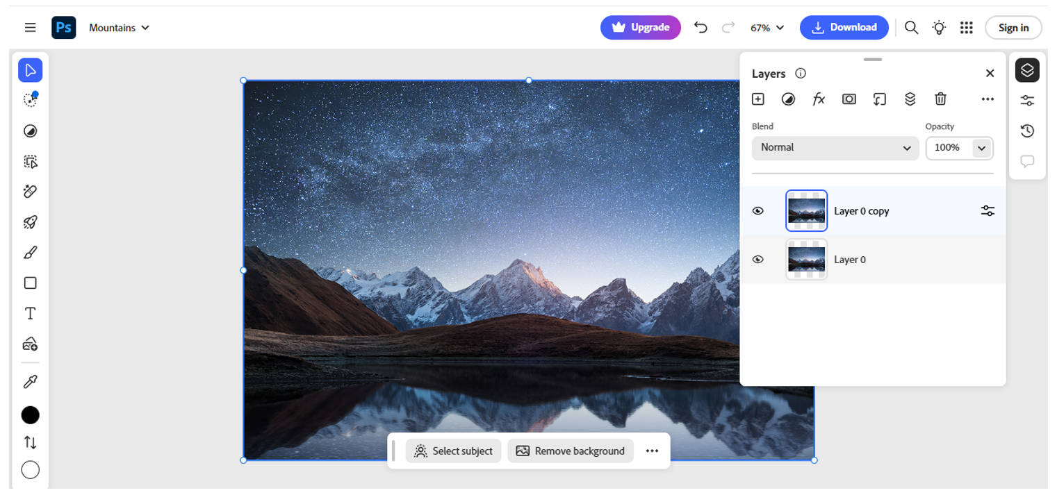 duplicate layer