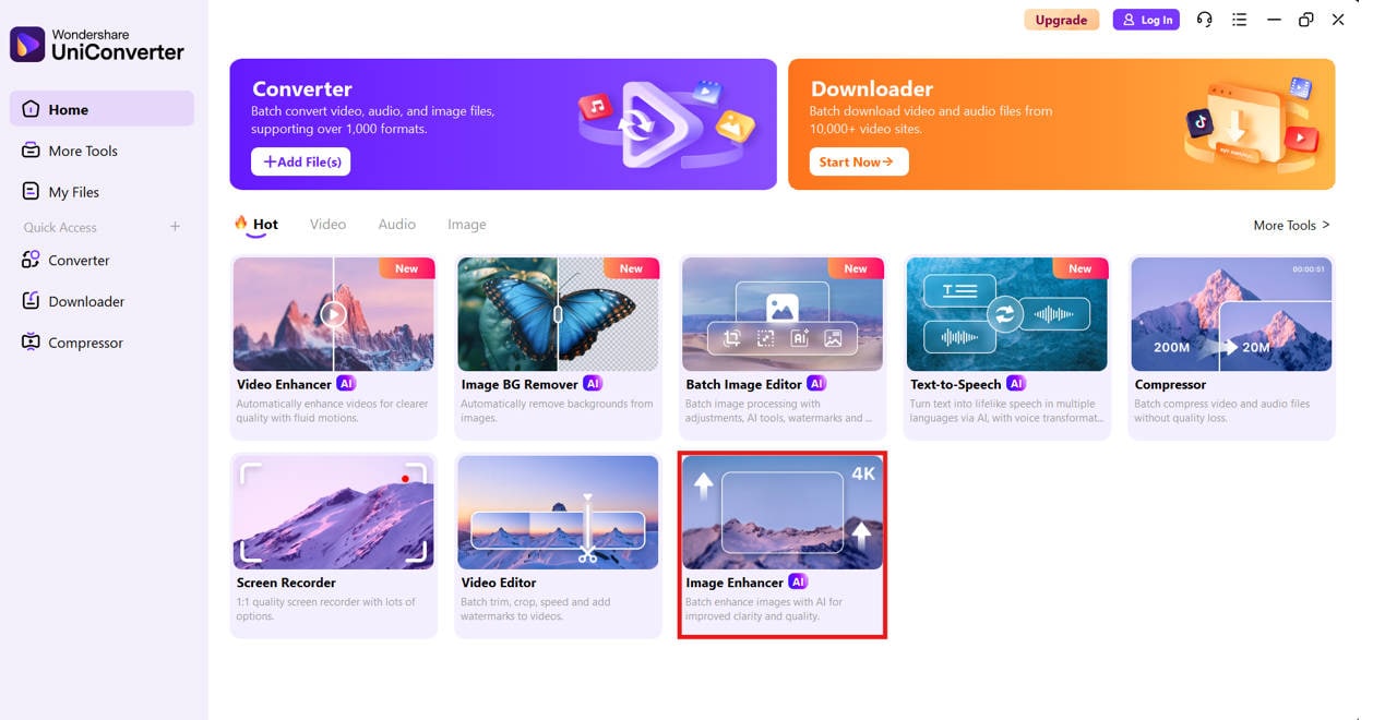  UniConverter interface
