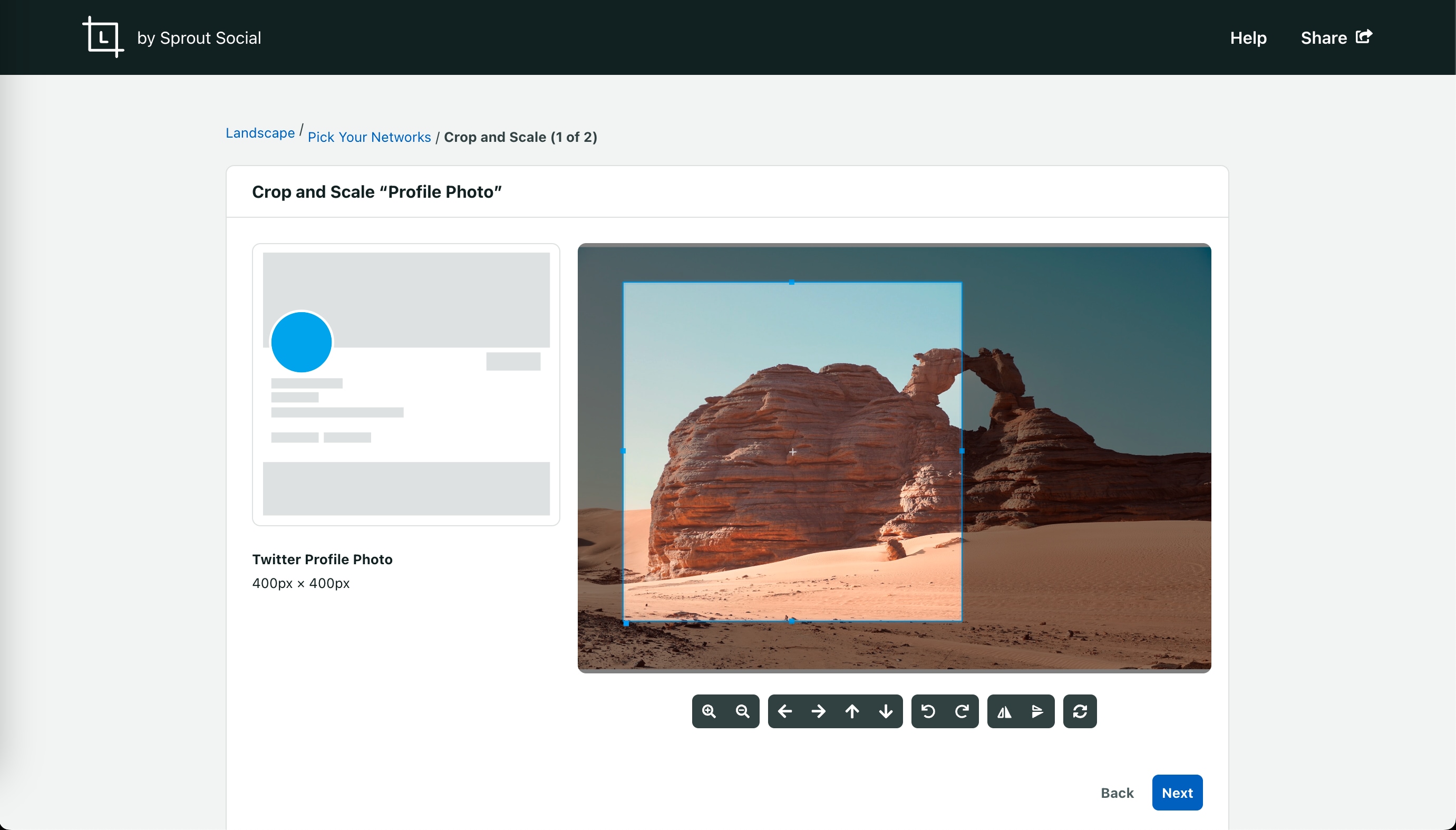 sprout social presets