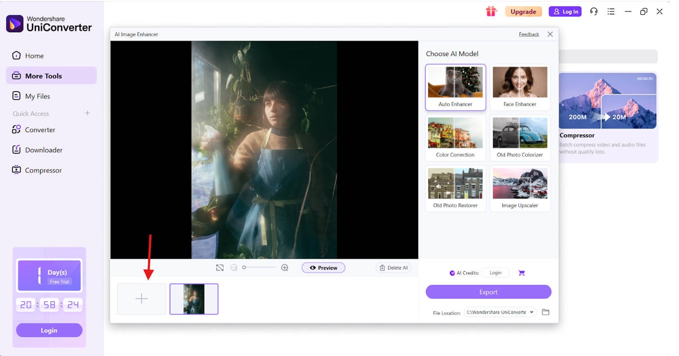 upload blurry images