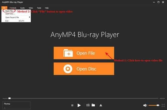 Reproductor de Blu-Ray AnyMP4