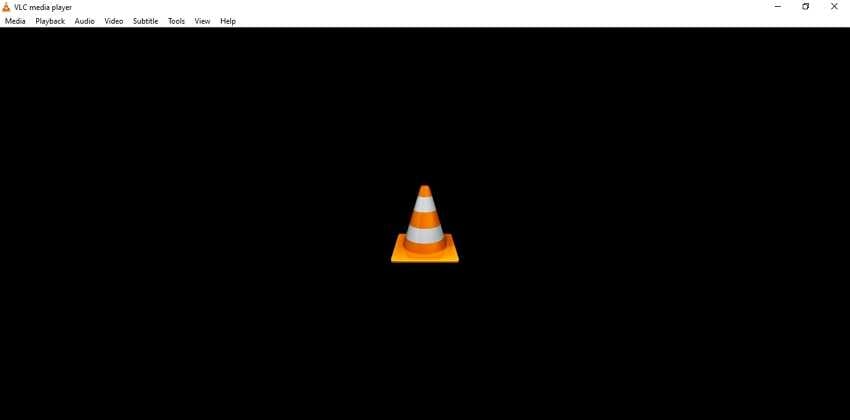 Open the installed VLC media player