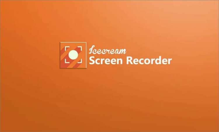 Icecream Bildschirm Recorder