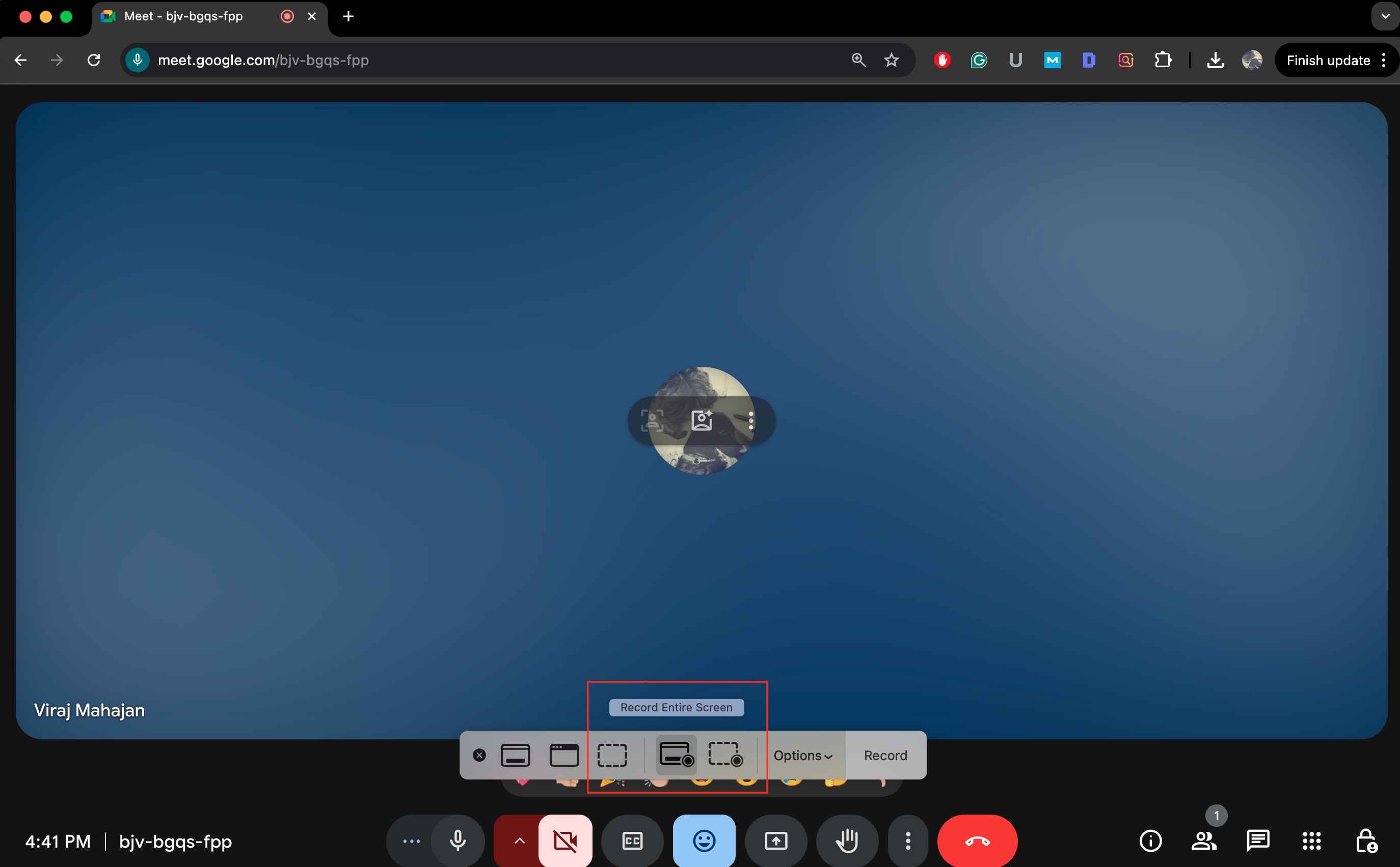 apple screen recording