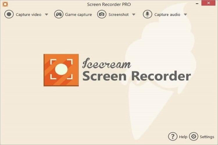 grabar live stream con Icecream Screen Recorder