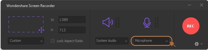 enable microphone setting