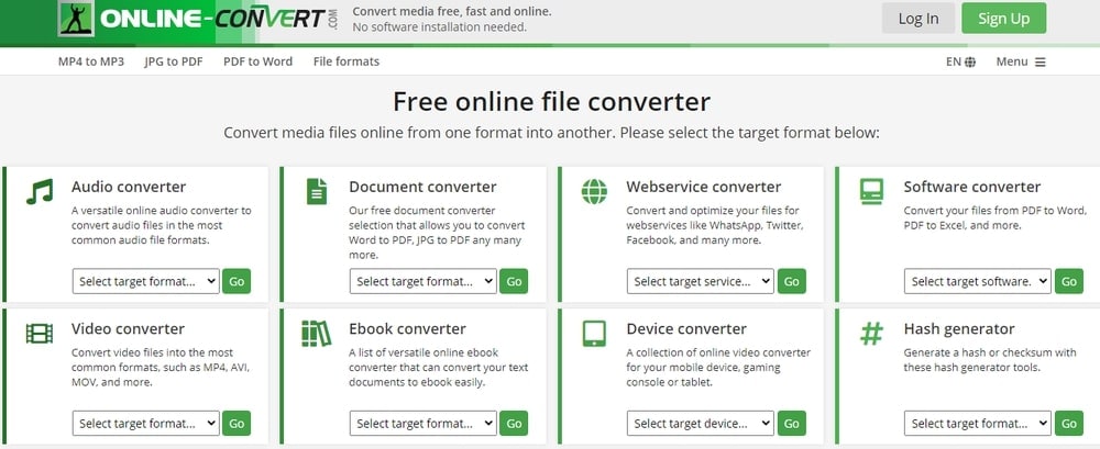 Webservice Converter