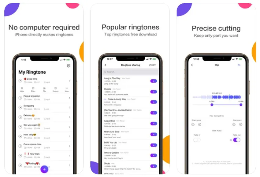 ringtones maker ring app ios