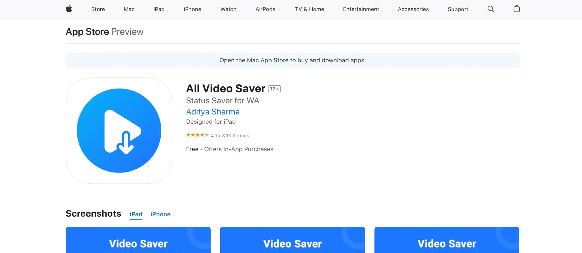 All-Video-saver-homepage