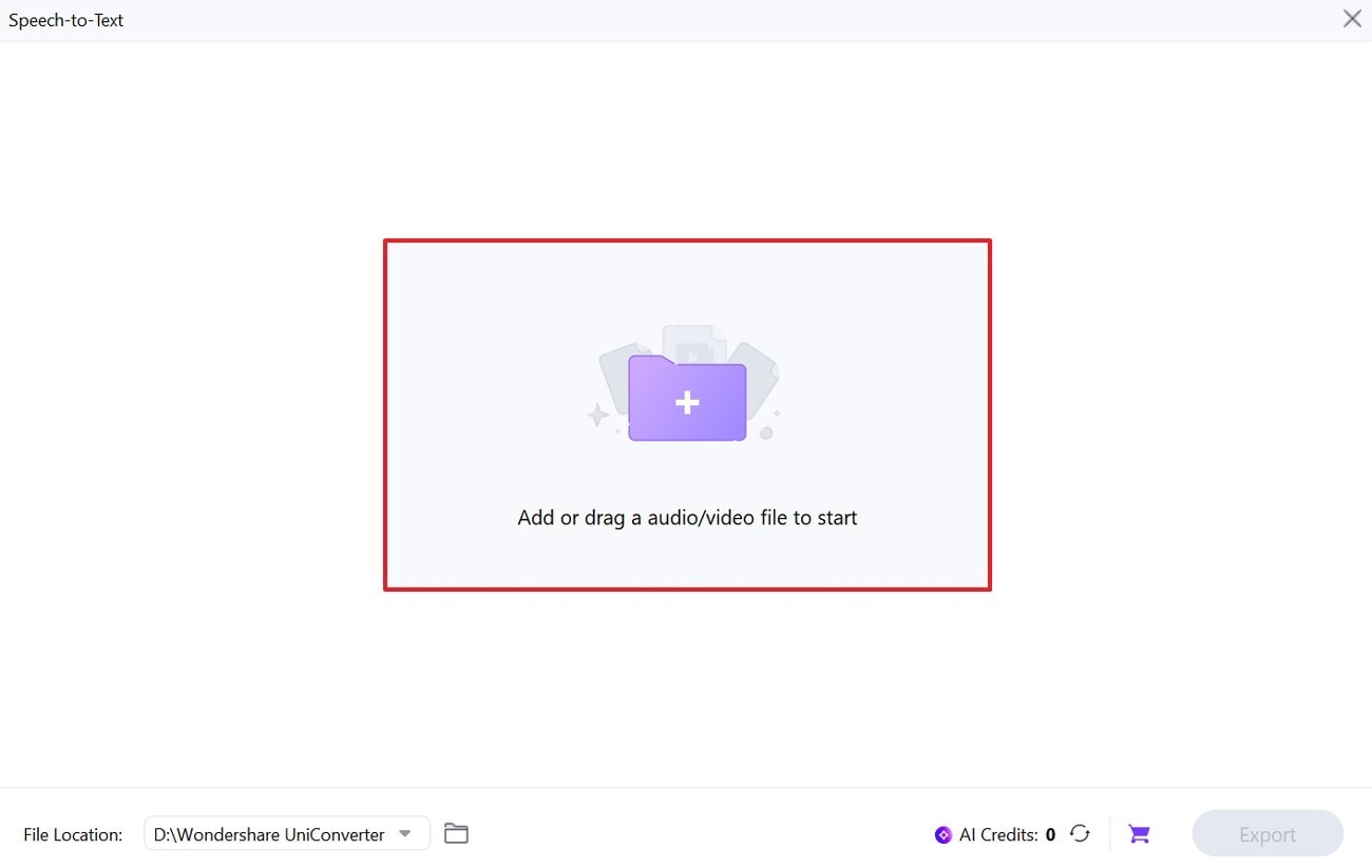 add audio files to uniconverter