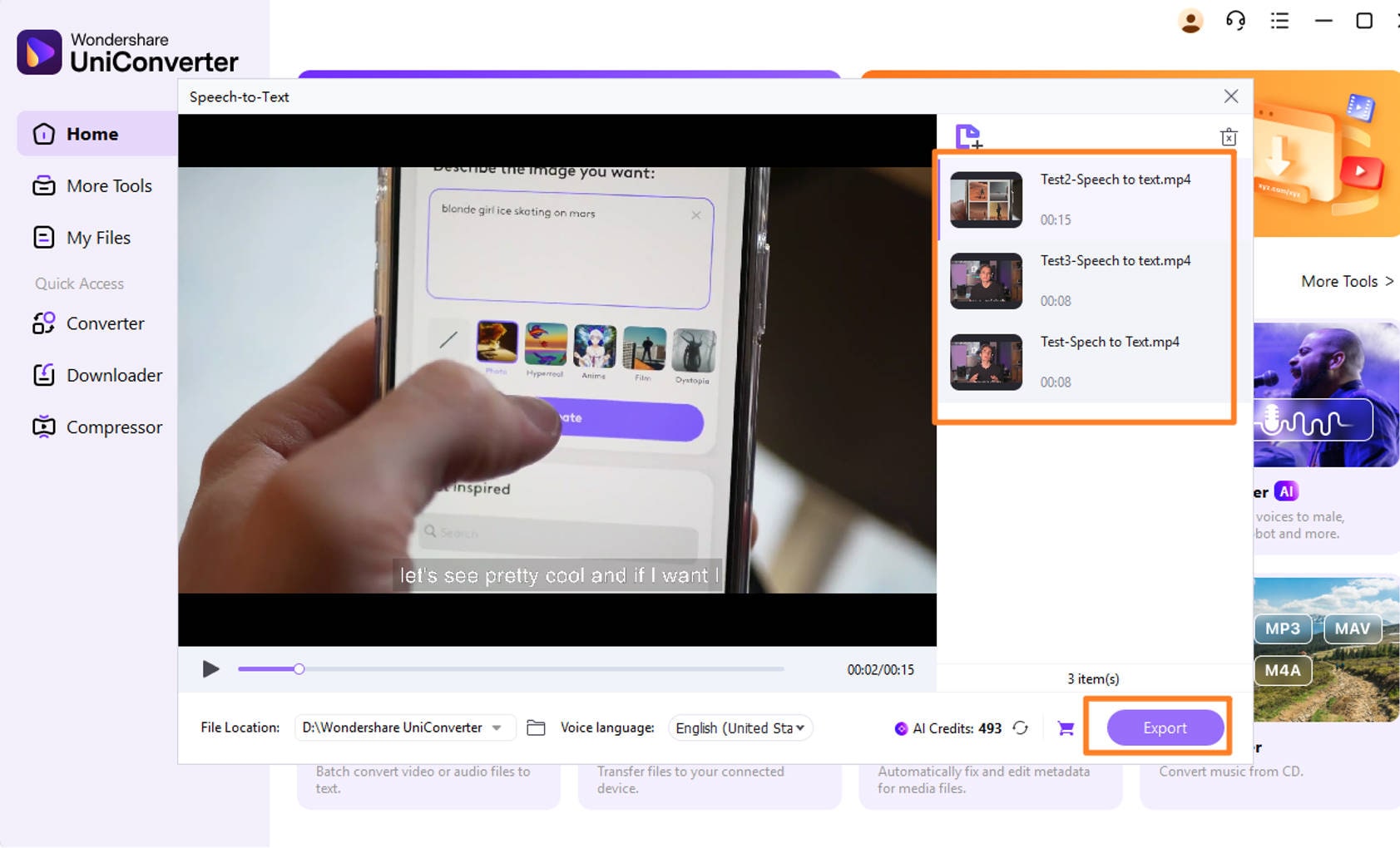 upload videos