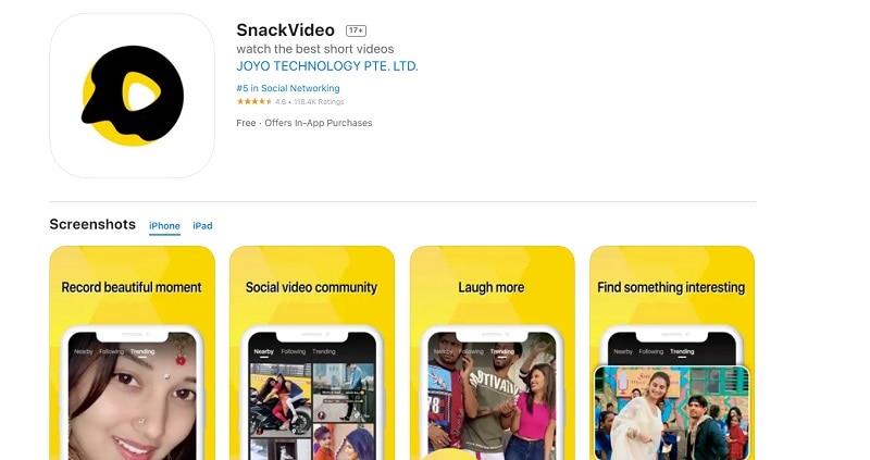 snackvideo status video maker app
