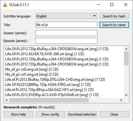VLC auto-generar subtítulos