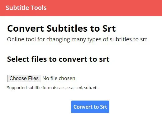 SubtitleTools