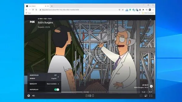 Activar los subtítulos en Hulu