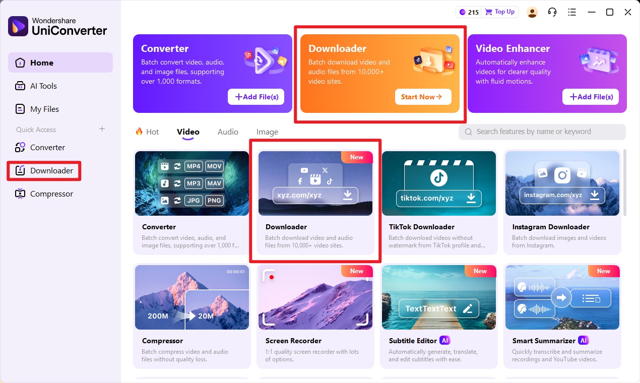 select video downloader