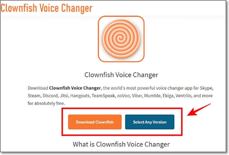 tiko voice changer install clownfish