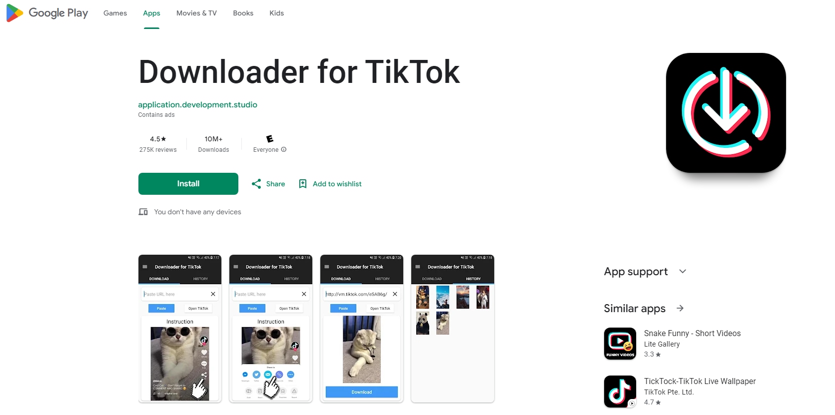 Downloader-for-TikTok-Homepage