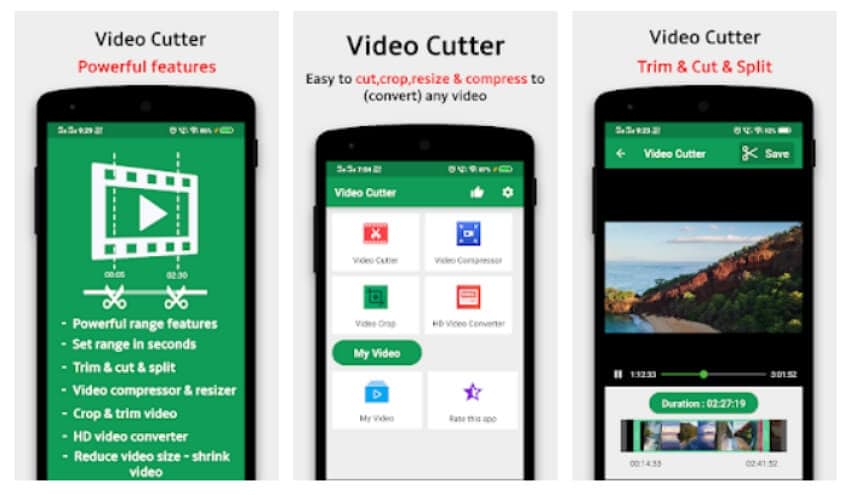 best video trim app video cutter