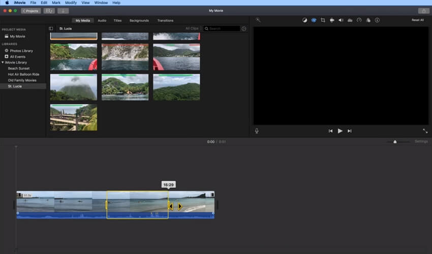 imovie video trimmer for pc