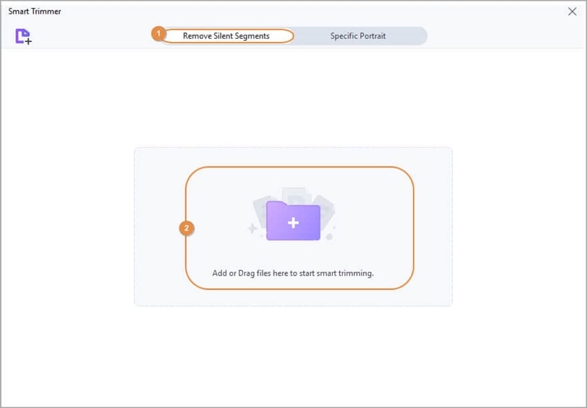 trim video in mac with smart trimmer load video