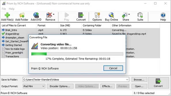 Prism Video Converter Software