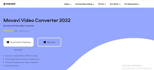 Movavi Video Converter