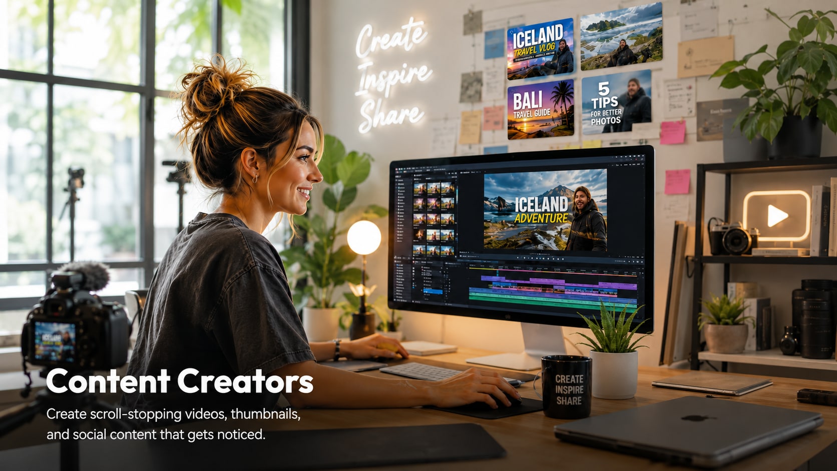 Content creators use case placeholder