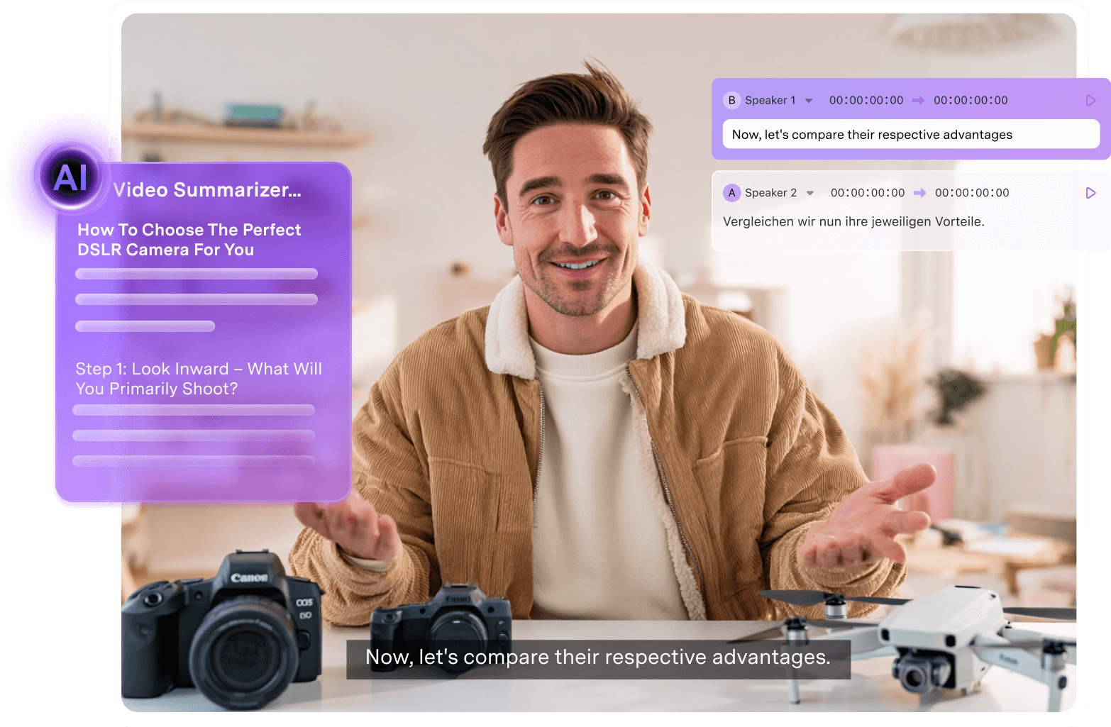 UniConverter KI‑Video‑Zusammenfasser Abschlussbanner