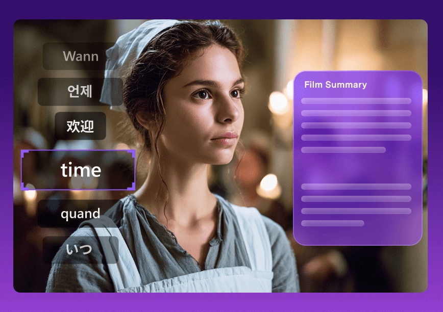Video-Zusammenfassungen in über 145 Sprachen
