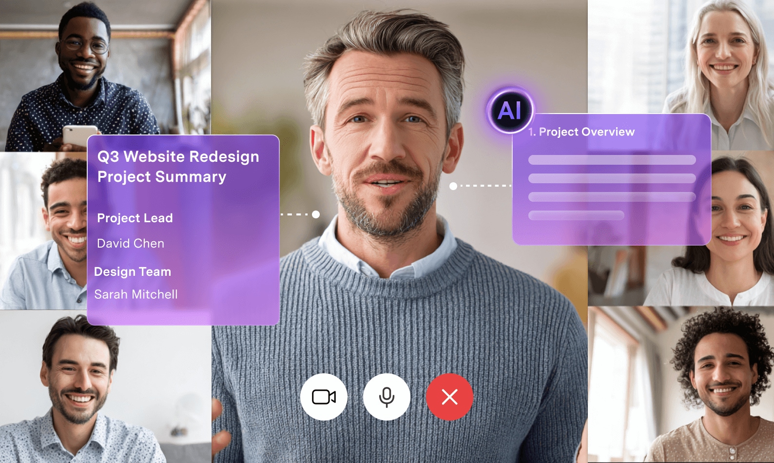 Video für Meeting‑Notizen zusammenfassen