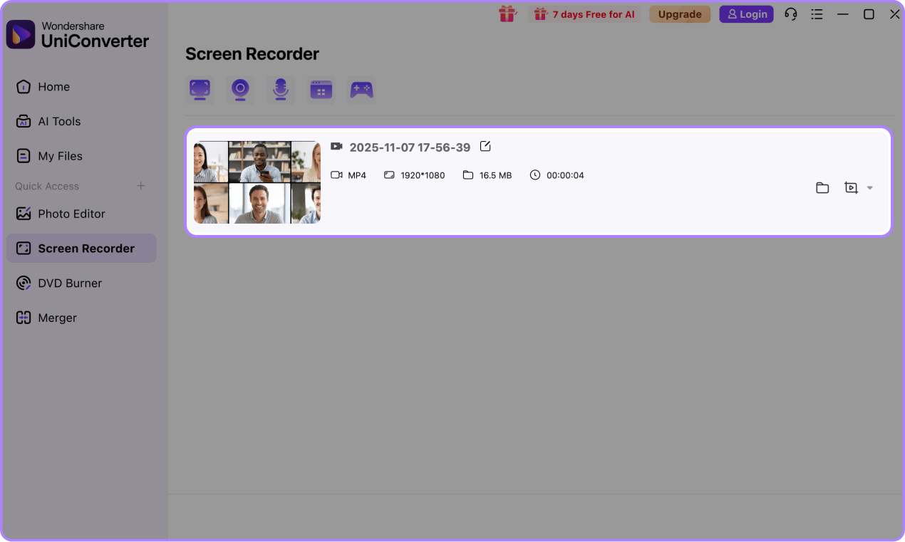 save screen recording