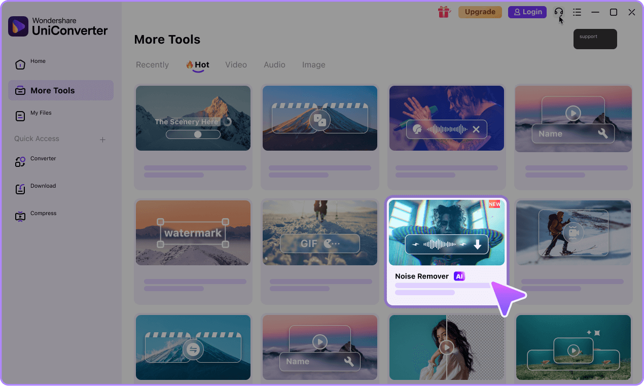 import audio or video file