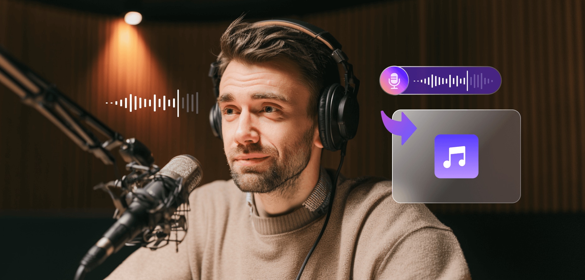 extract sound from video for podcasting