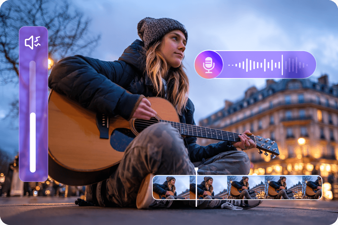 ai audio enhancer and editor