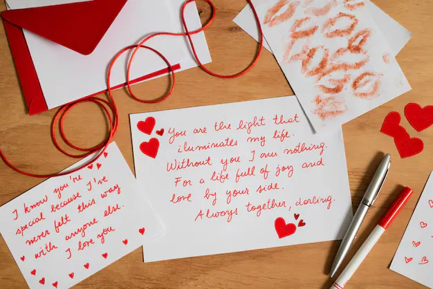 valentine day love letter