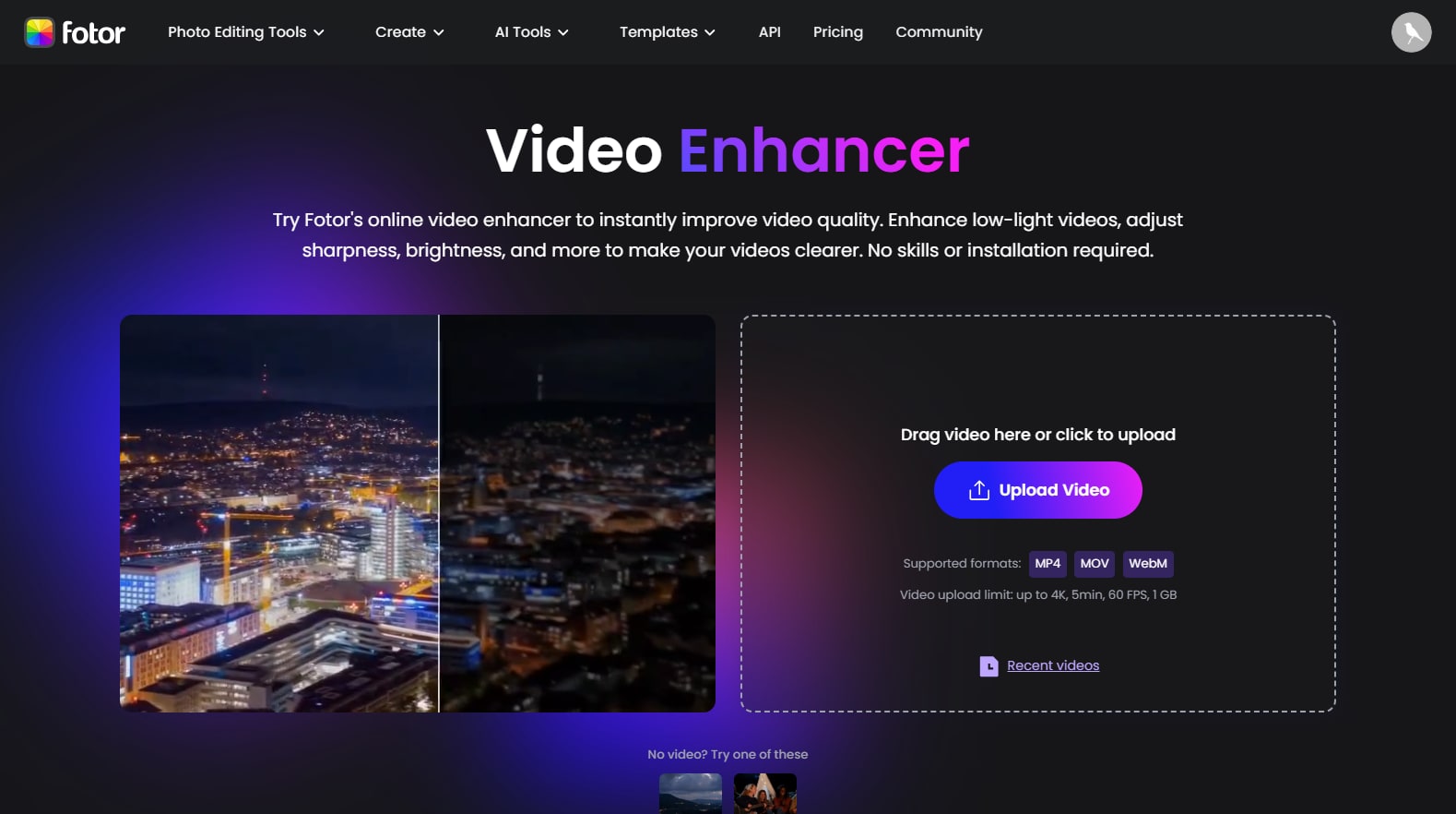 tensorpix video enhancer online