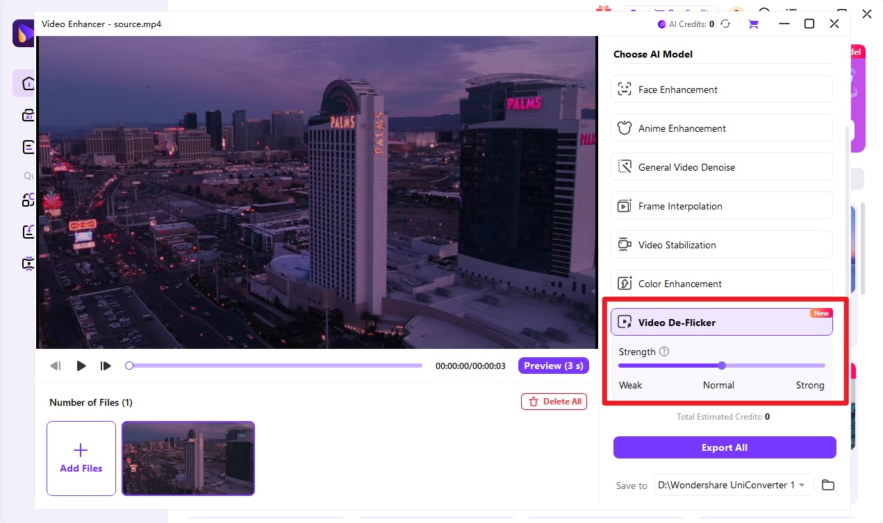 wondershare uniconverter ai model