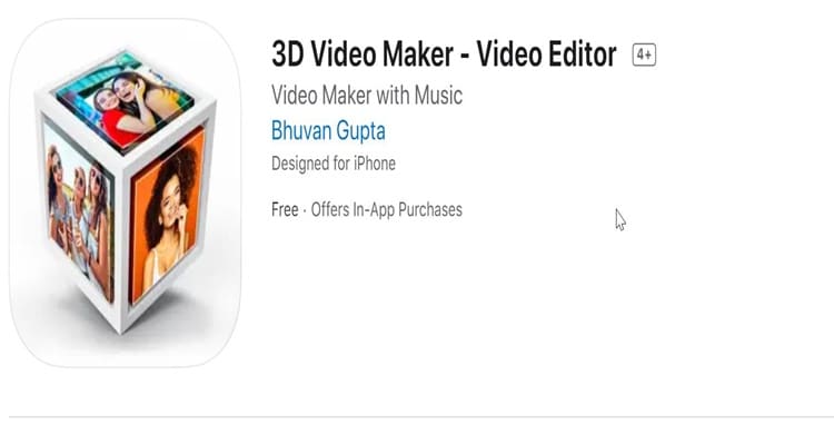 3d video maker illustration