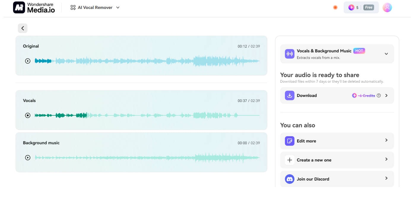 preview the output