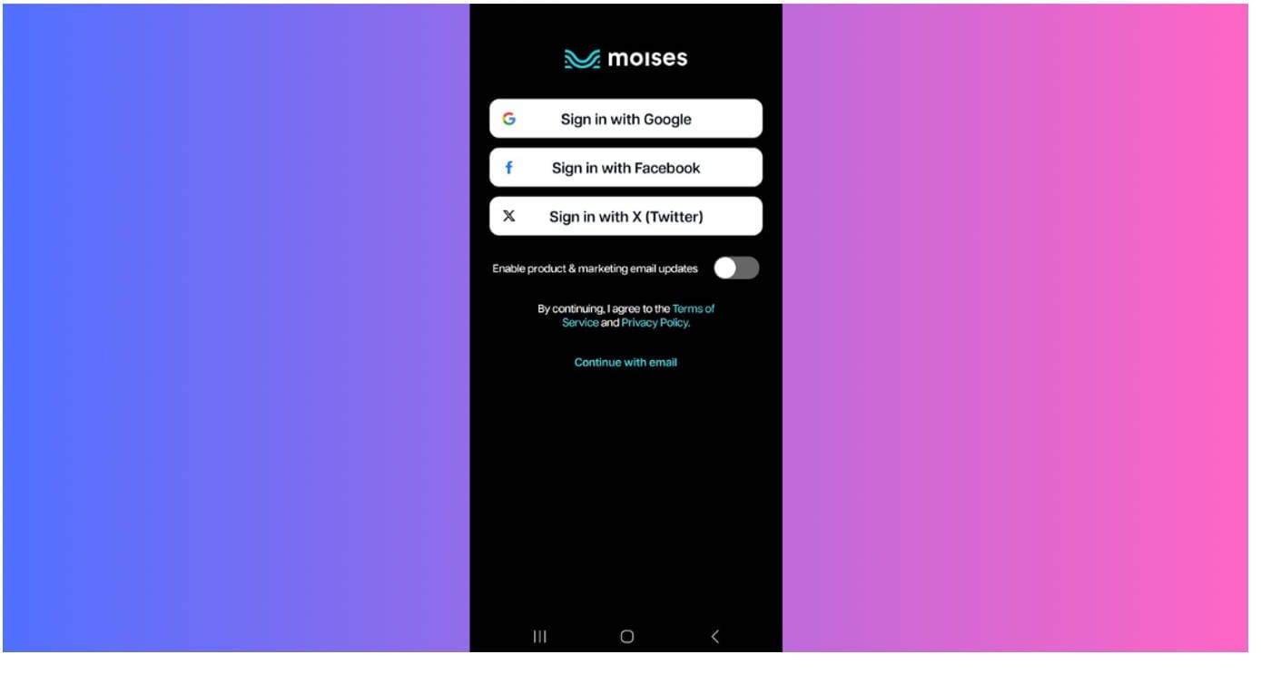download moises