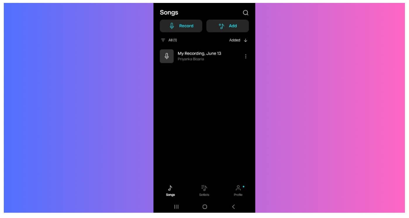import the song file