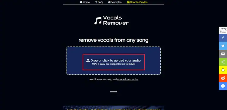 MP3 Vocal Remover online kostenlos