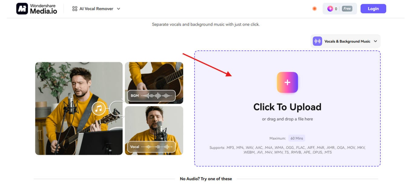 upload your video