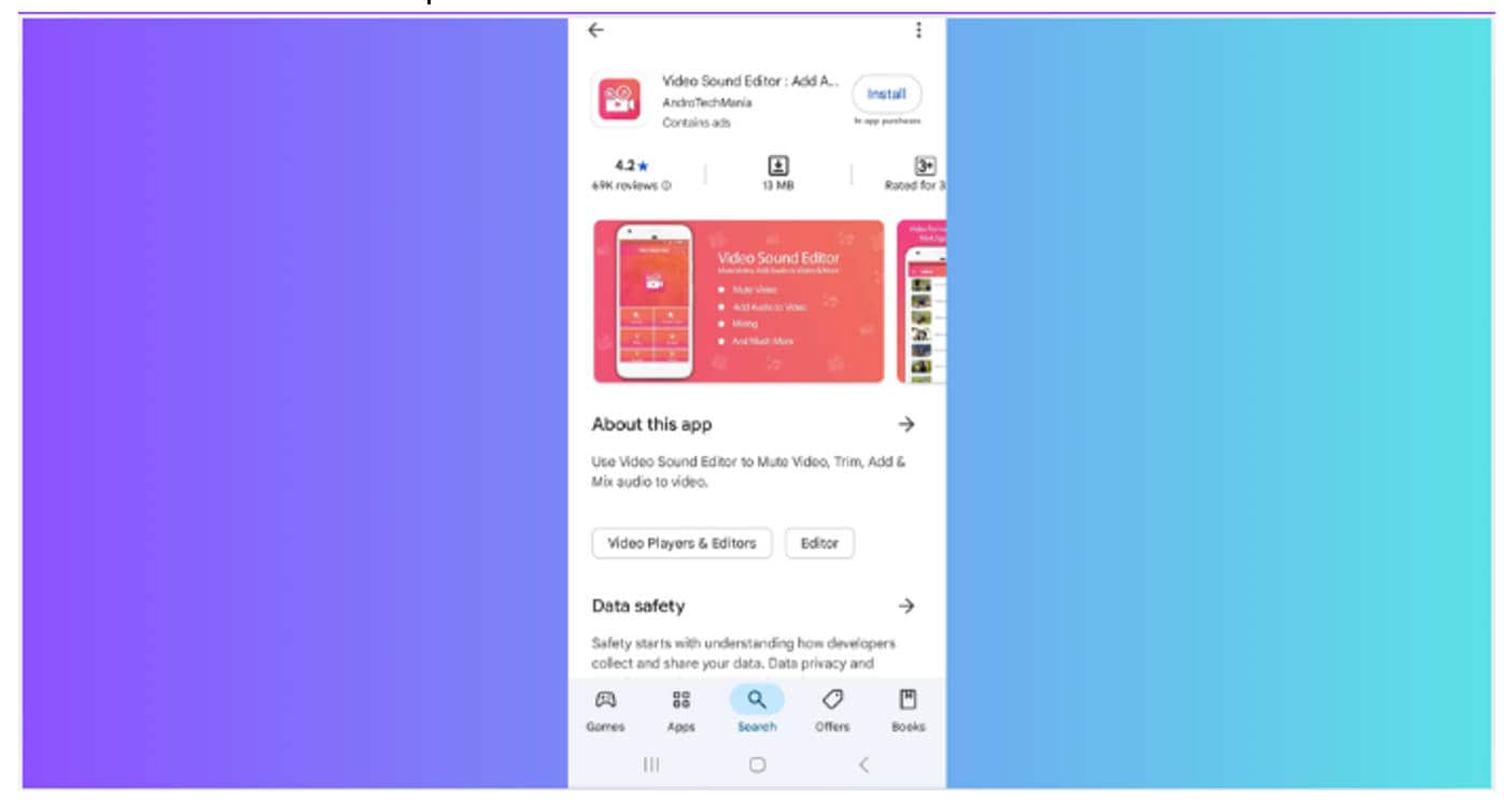 download video sound editor